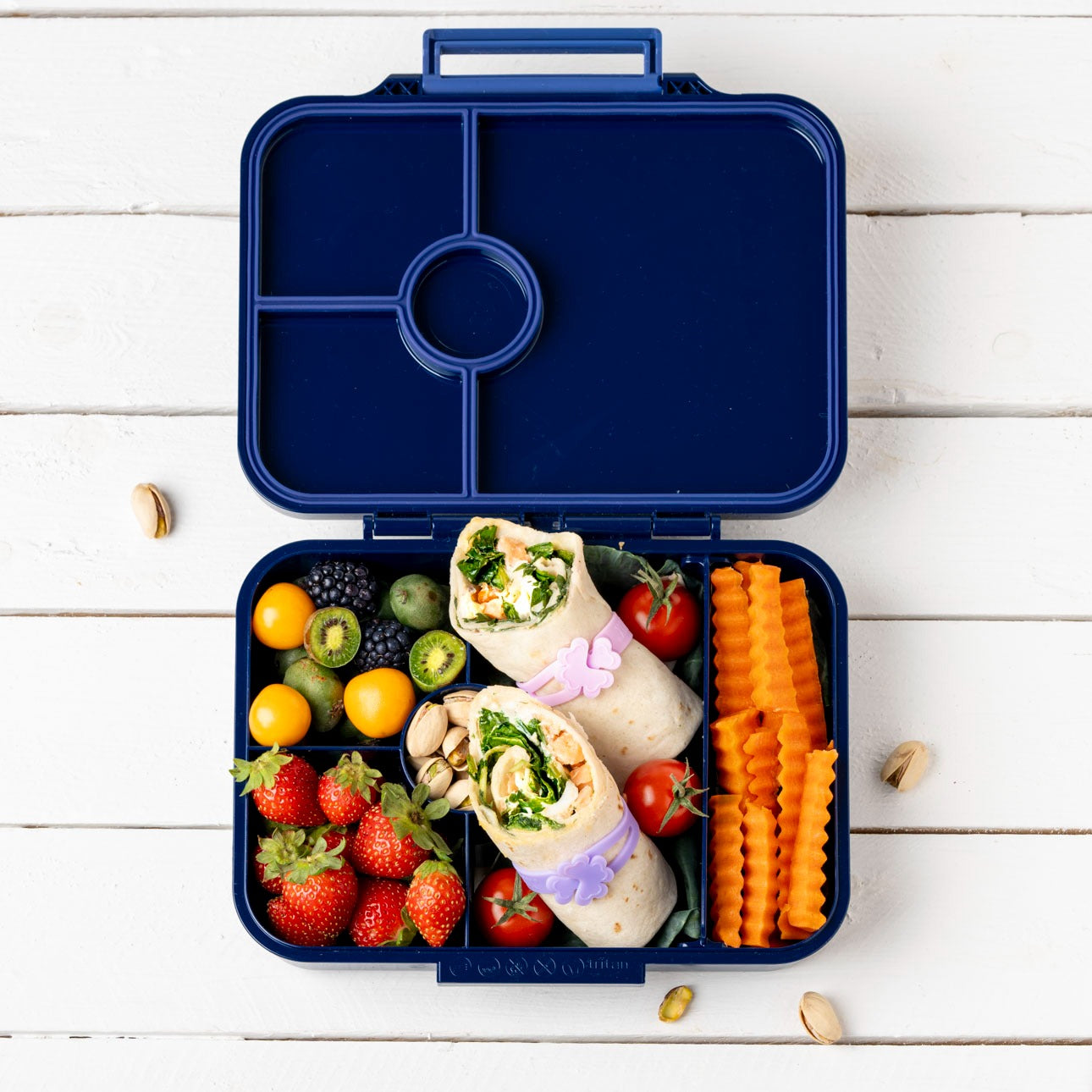 LEKKABOX - Classic Lunchbox mit 4 Fächern Cosmic