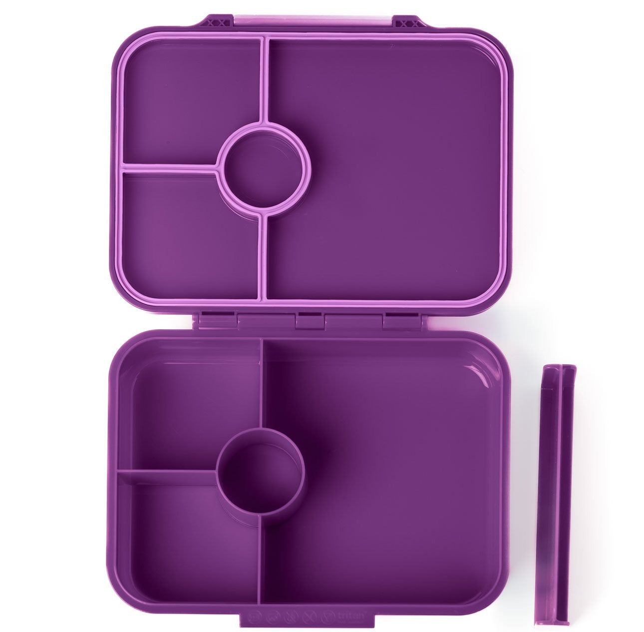 LEKKABOX - Classic Lunchbox Lilac mit 4 Fächern