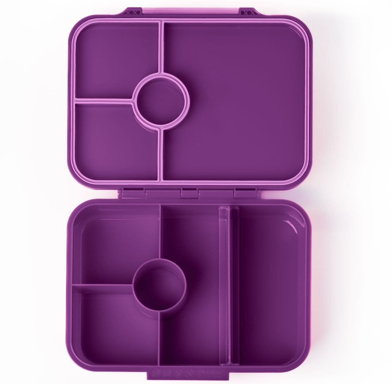 LEKKABOX - Classic Lunchbox Lilac mit 4 Fächern