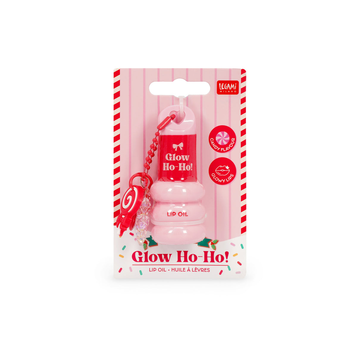 Legami - Lippenöl mit Charm Glow Ho-Ho!