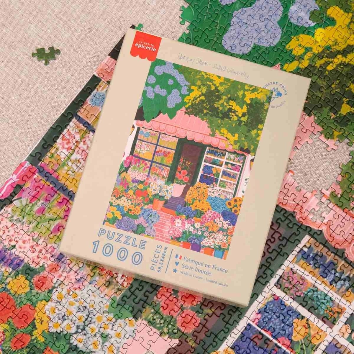 La Petite Épicerie - Puzzle Der Blumenladen 1000 Teile