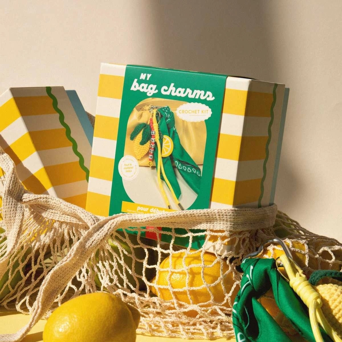 La Petite Épicerie - Anhänger Häkelset Lemon