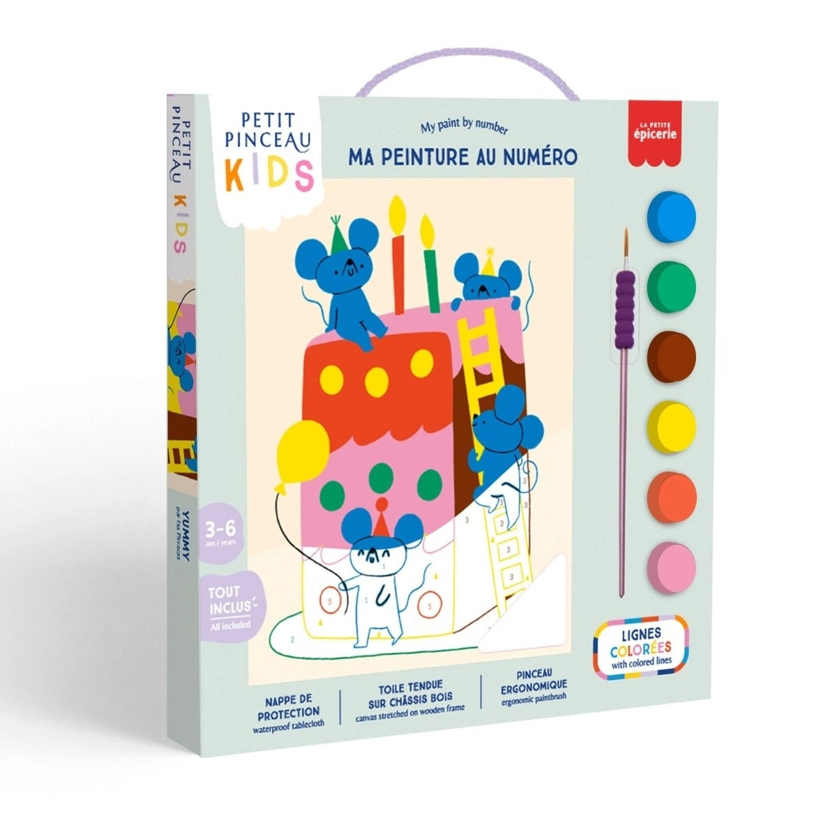 La Petite Épicerie - Malen nach Zahlen Kids