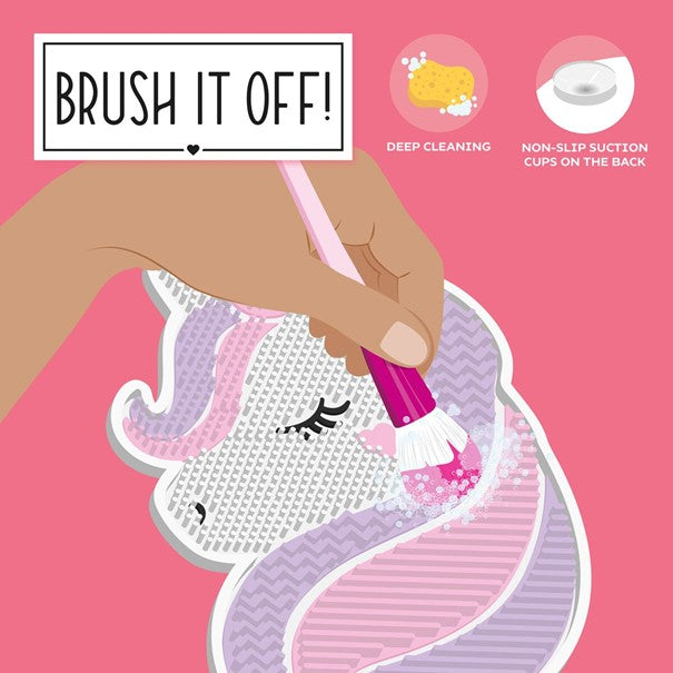 Legami - Reinigungspad für Make-up-Pinsel Unicorn