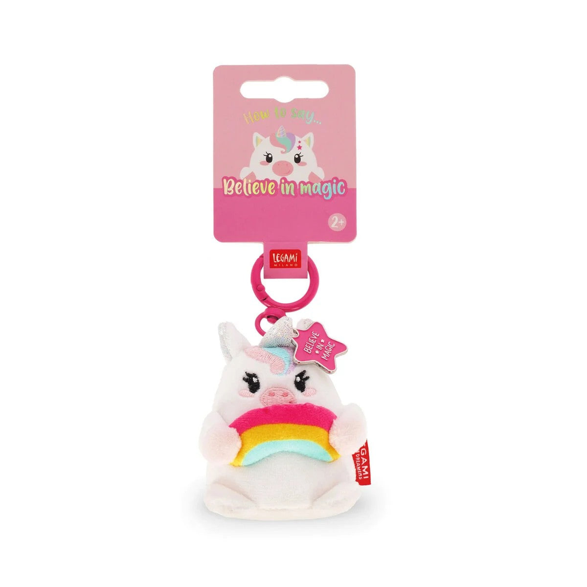 Legami - Schlüsselanhänger Plüsch Unicorn