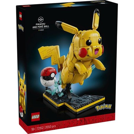 Lego - Pokémon PIKACHU und der Pokeball