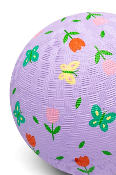 Little L - Ball aus Naturkautschuk "Tulpen" ⌀18cm