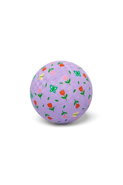 Little L - Ball aus Naturkautschuk "Tulpen" ⌀18cm