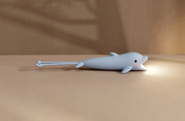 Little L - Taschenlampe Silikon Delphin