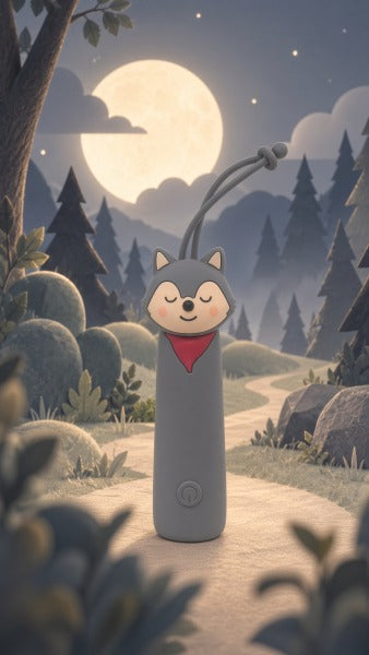 Little L - Taschenlampe Silikon Wolf