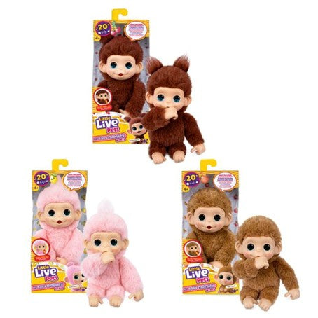Little Live Pets - Babyäffchen Mini
