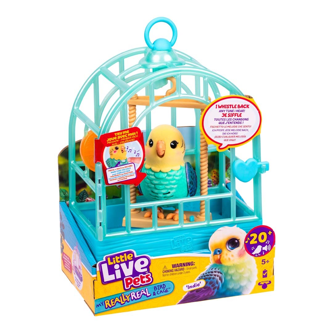 Little Live Pets - Vogelkäfig - Indie My Really Real Bird