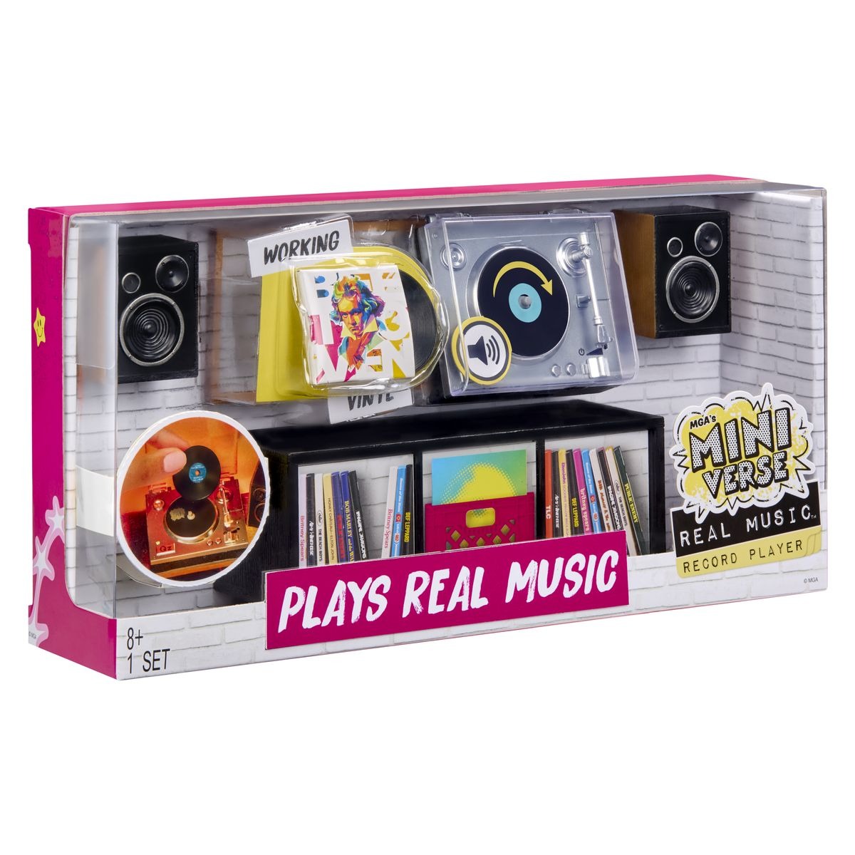 MINIVERSE - Mini Schallplattenspieler Real Music