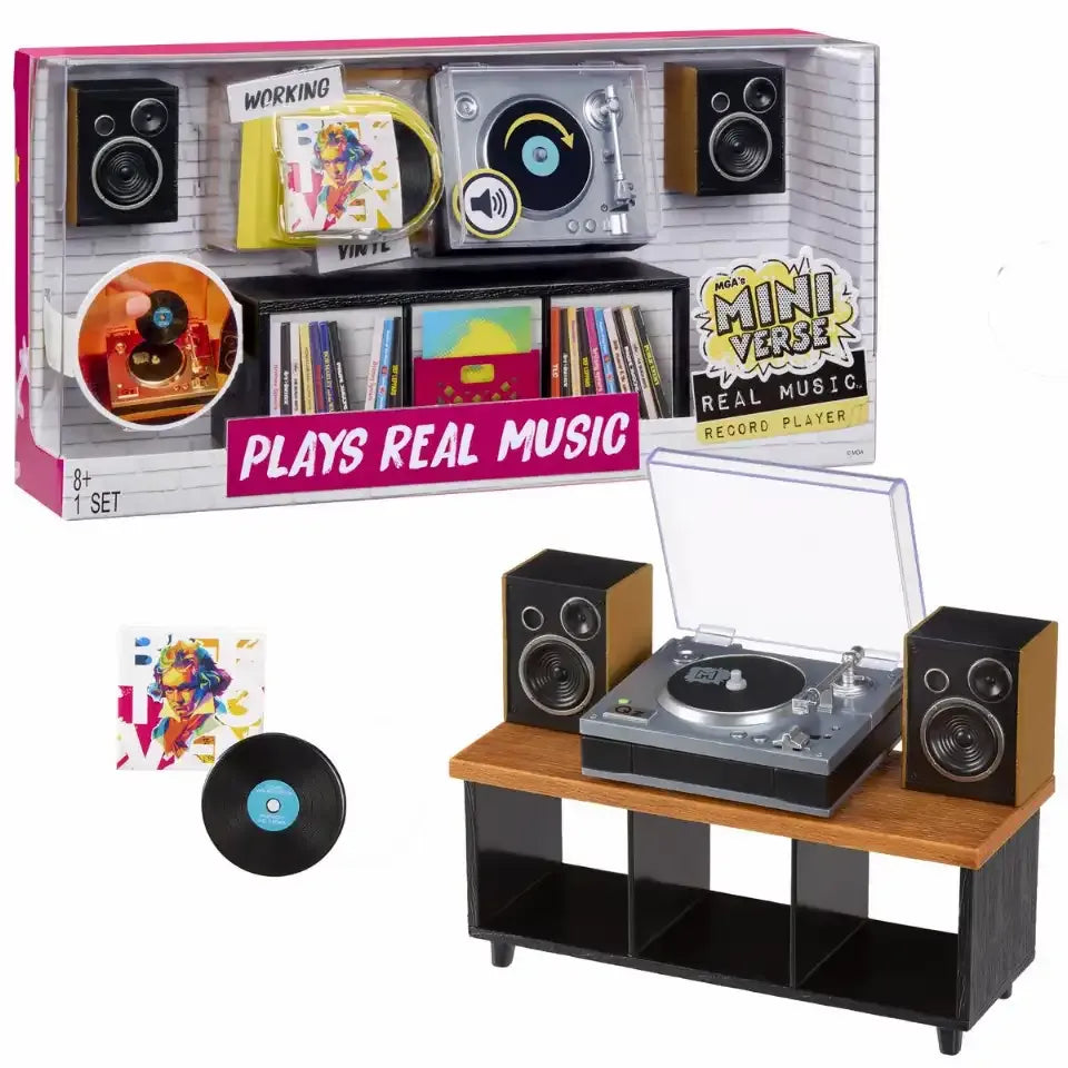 MINIVERSE - Mini Schallplattenspieler Real Music