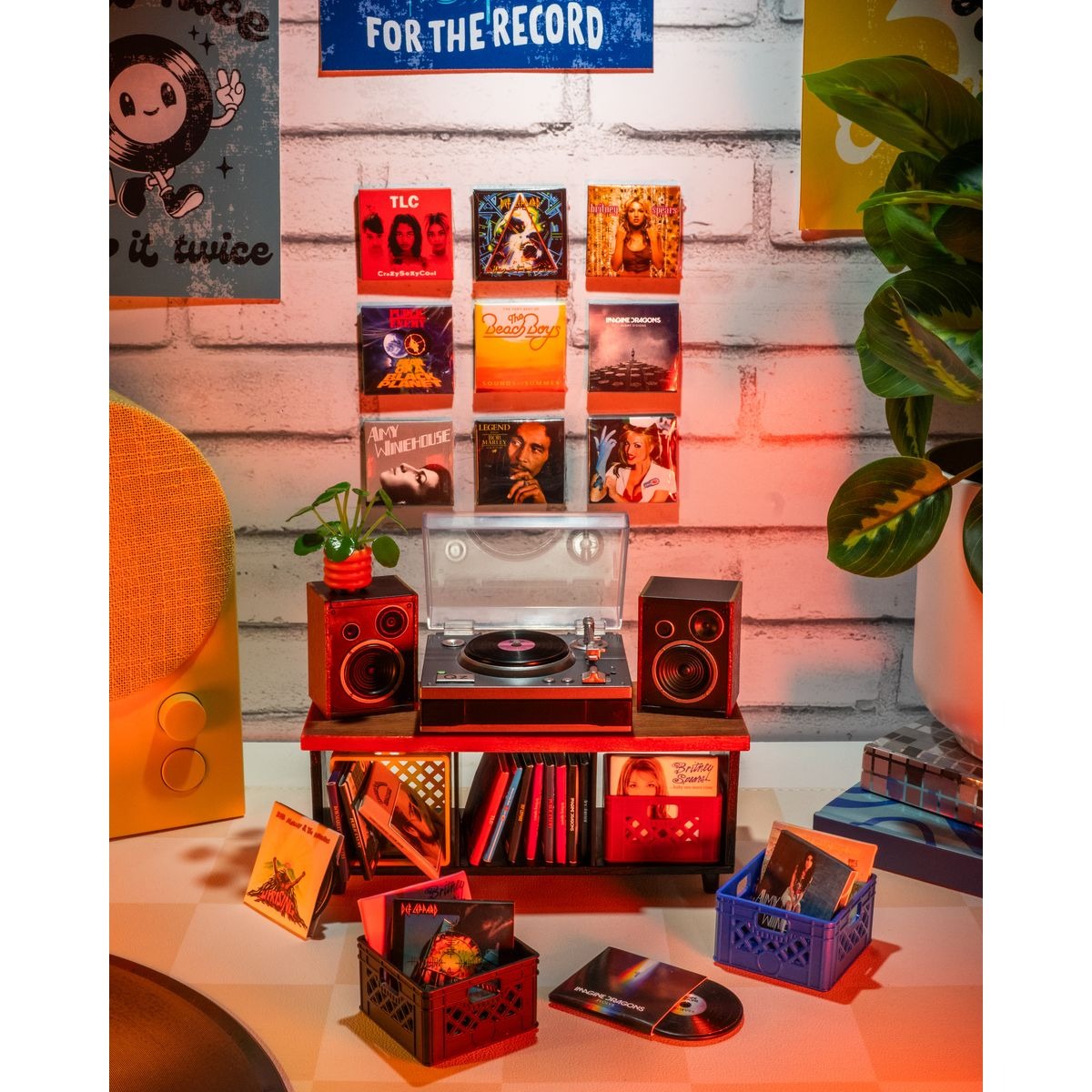 MINIVERSE - Mini Schallplattenspieler Real Music
