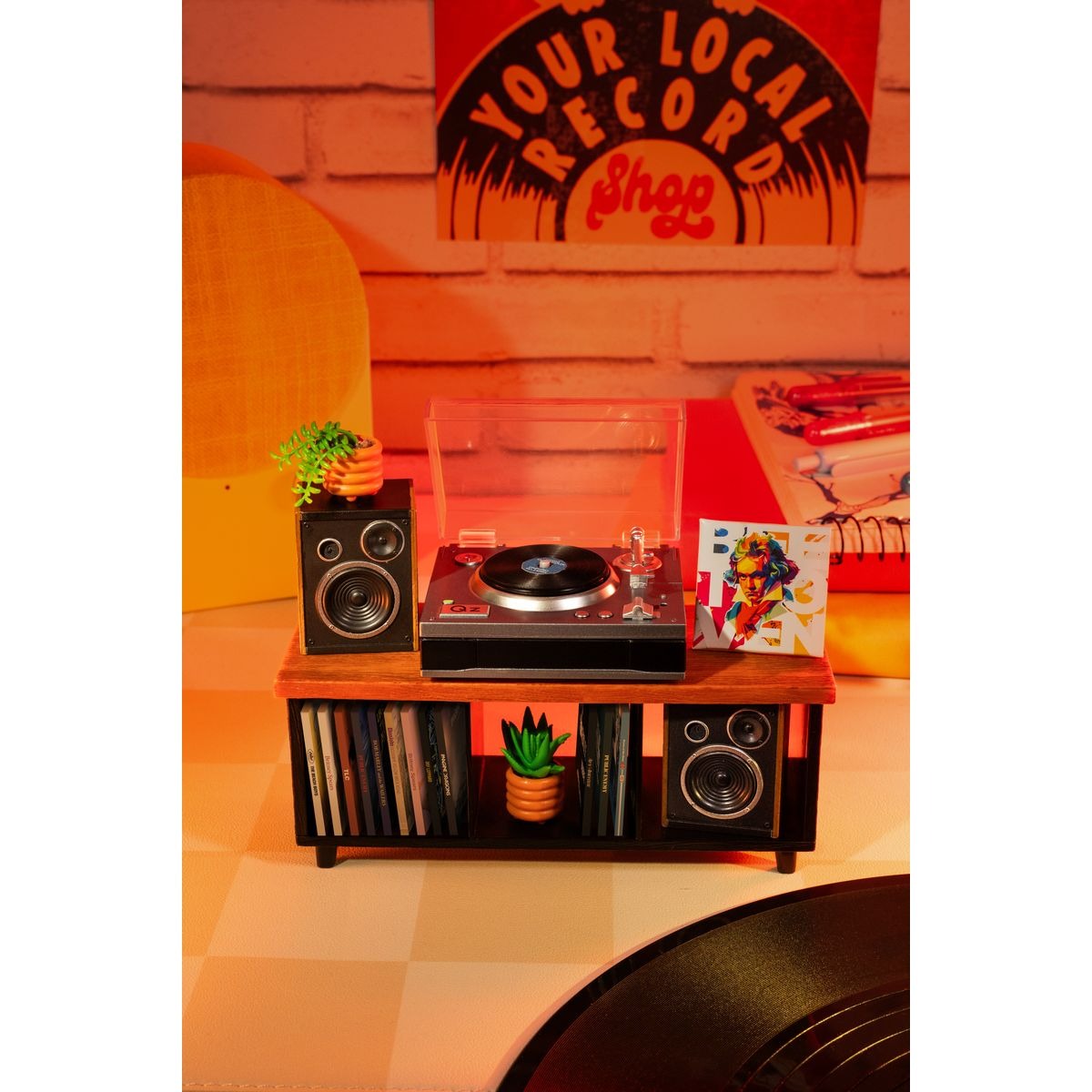 MINIVERSE - Mini Schallplattenspieler Real Music