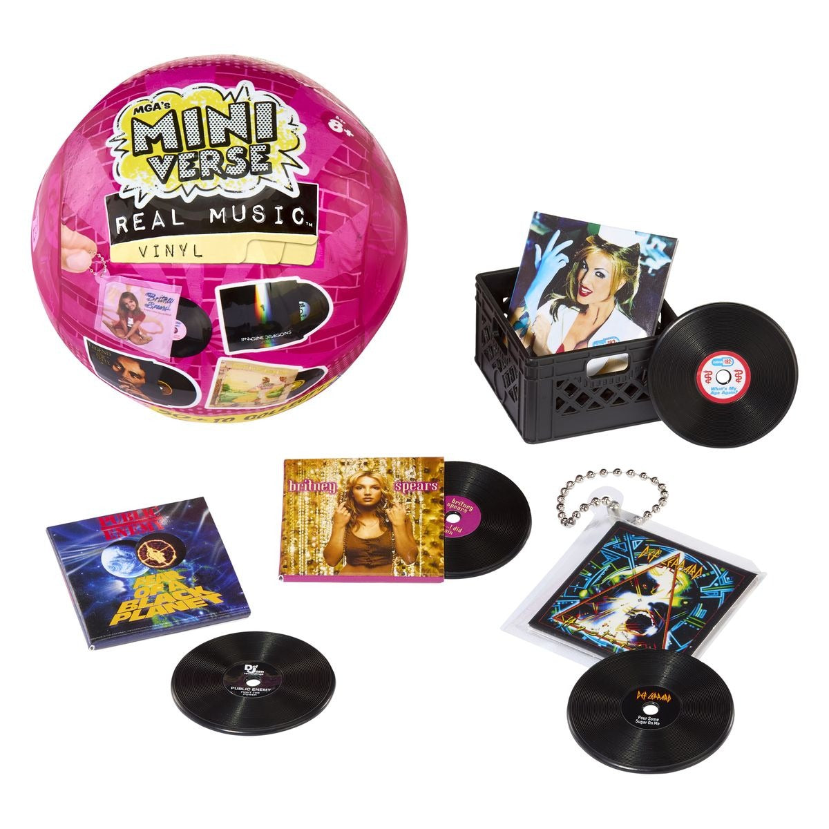 MINIVERSE - Mini Schallplatten Real Music 4St.