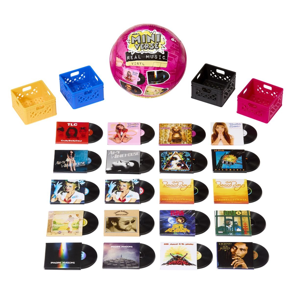 MINIVERSE - Mini Schallplatten Real Music 4St.