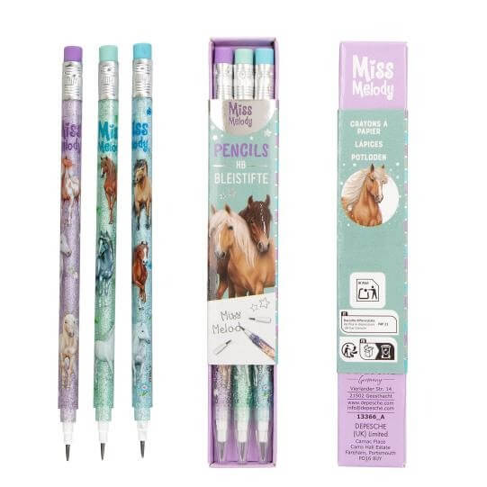 Miss Melody - Steckbleistifte 3er Set