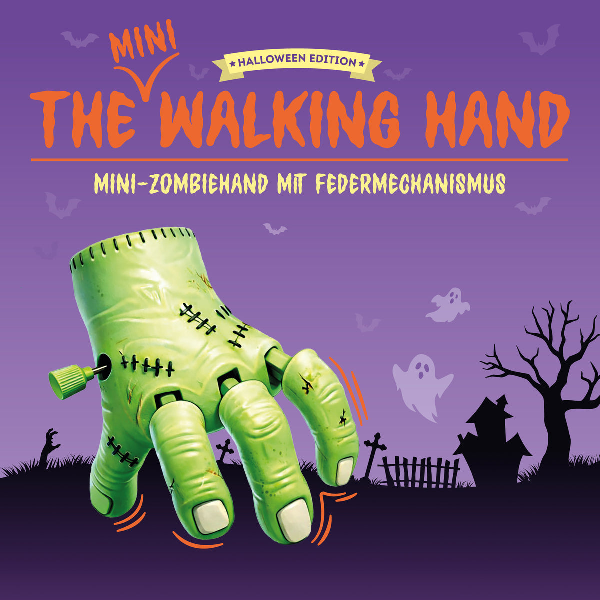Legami - HALLOWEEN Mini-Zombiehand Grün