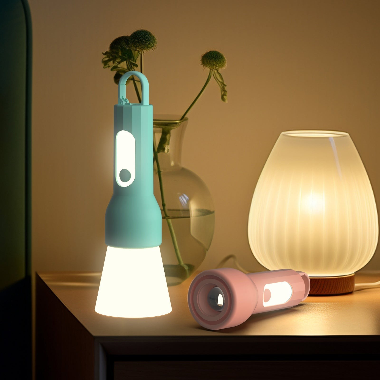 MOB - Taschenlampe GLOWY Rose