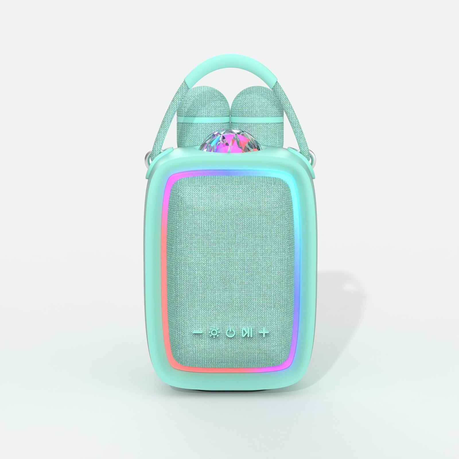 MOB - leuchtender Lautsprecher & Karaoke: Singy Party Blue