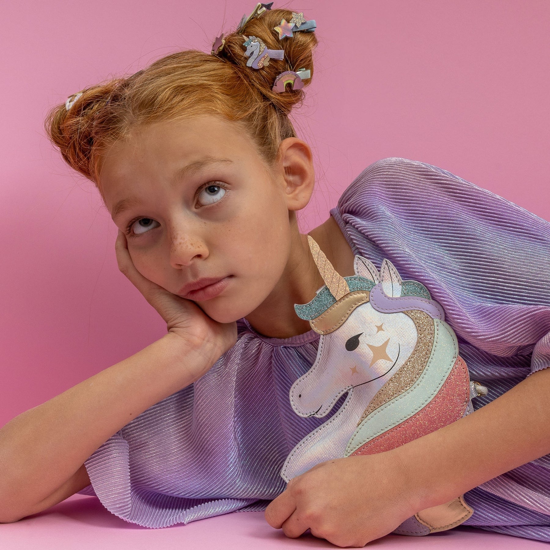 Mimi & Lula - Haarklammern Mini Einhorn