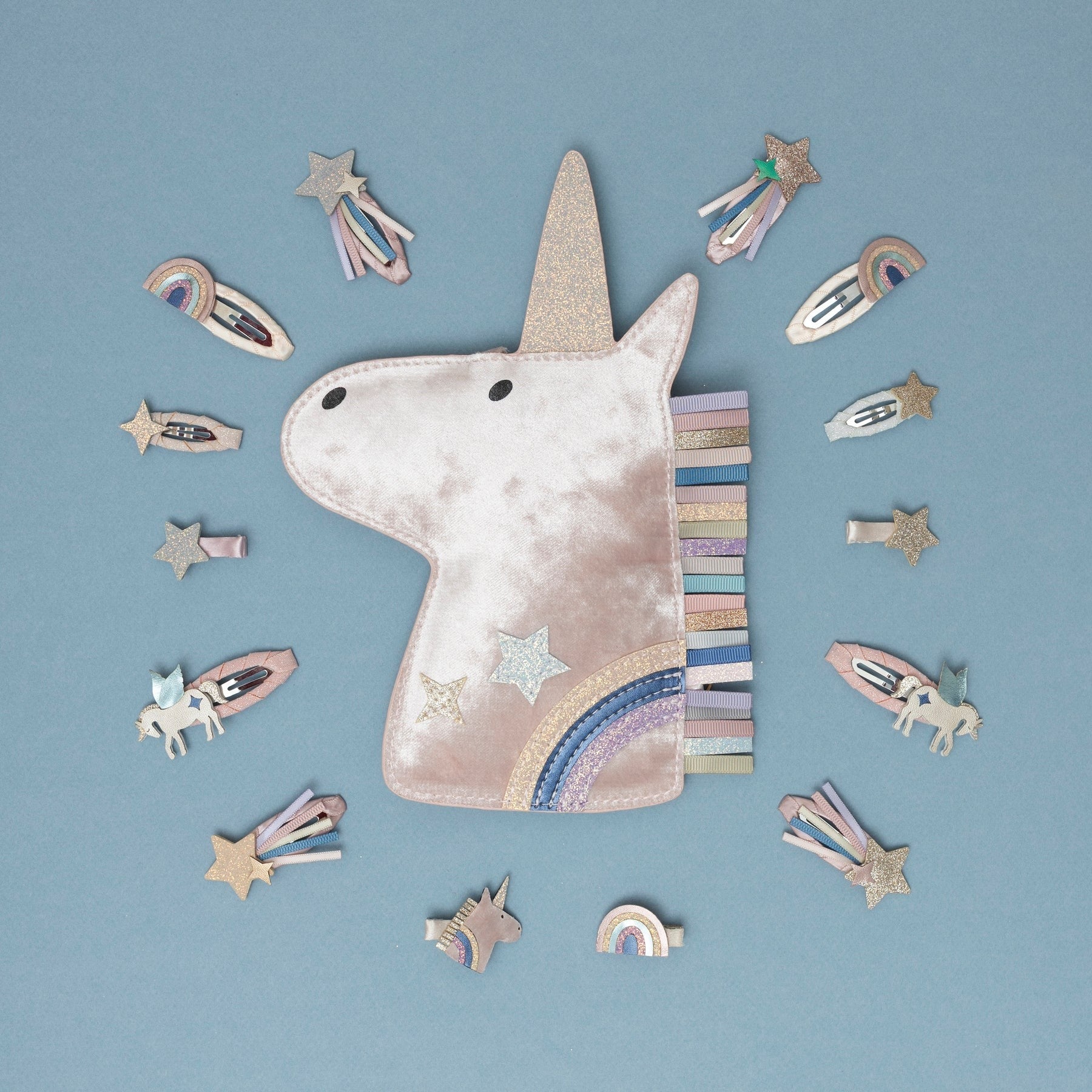 Mimi & Lula -  Haarklammern Mini Unicorn