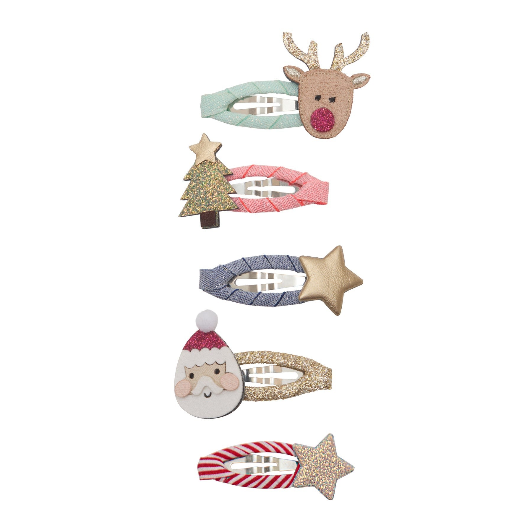 Mimi & Lula - Haarspange Mini Santa und Rudolf