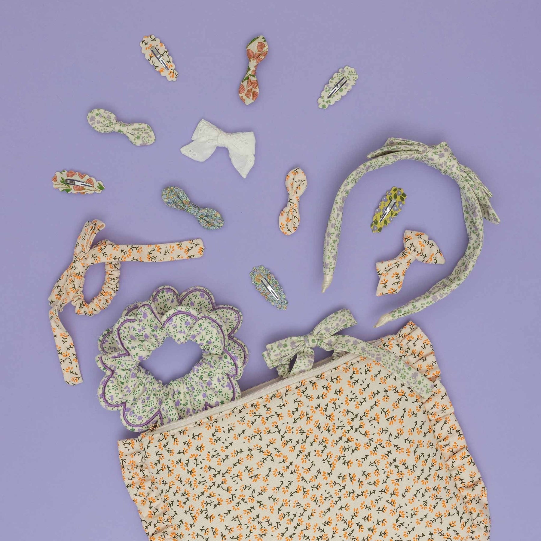 Mimi & Lula - Haarspangen Schleifen Flora