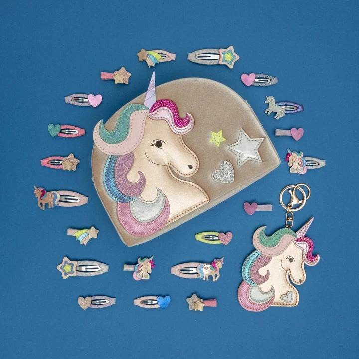 Mimi & Lula - Samttasche mit Einhorn