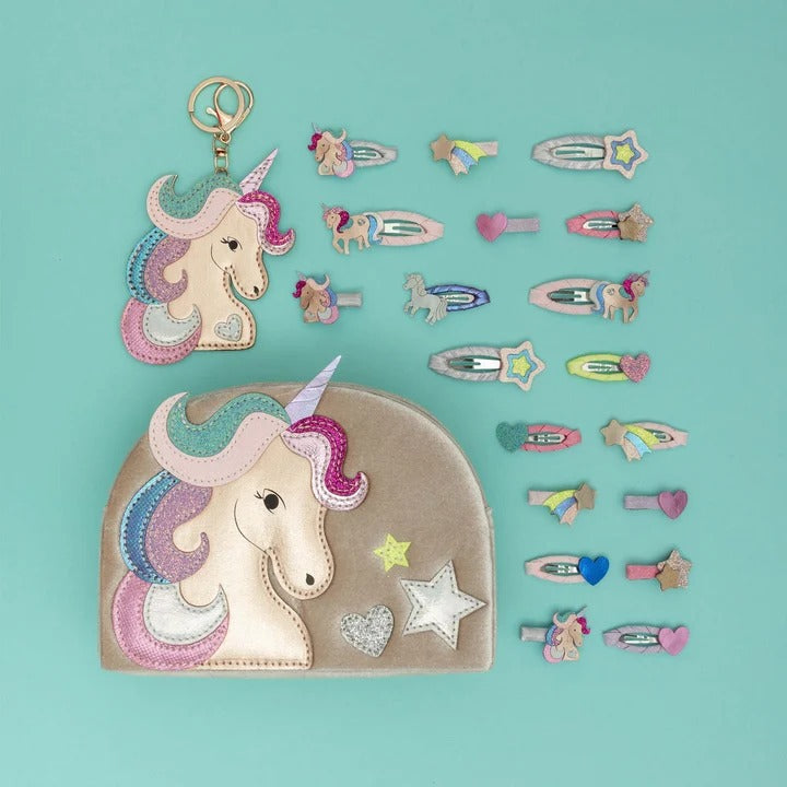 Mimi & Lula - Samttasche mit Einhorn