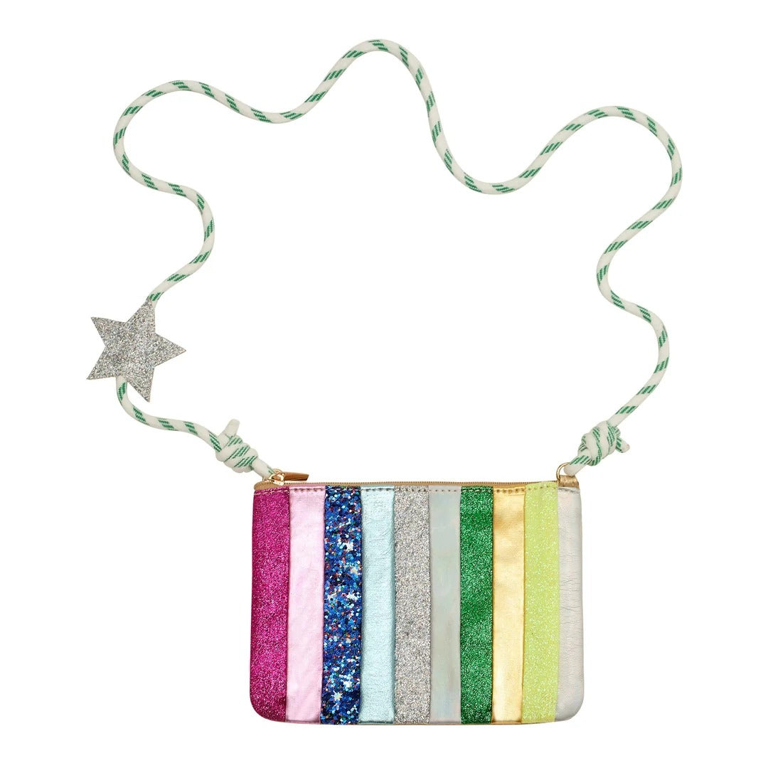 Mimi & Lula - Tasche buntgestreift mit Glitzer