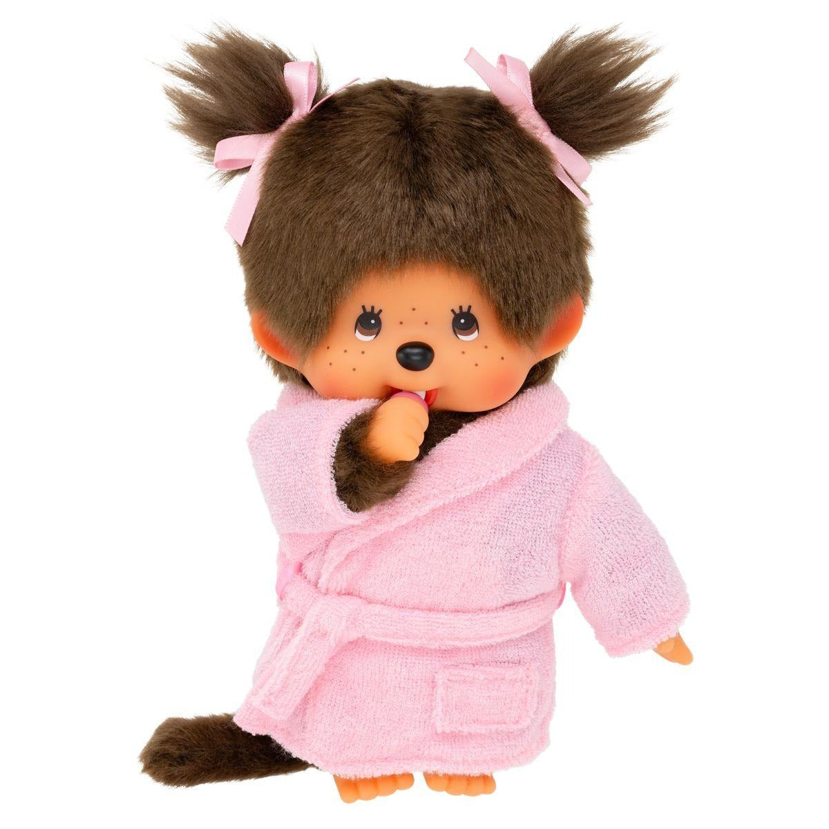 Monchhichi - Mädchen im Bademantel
