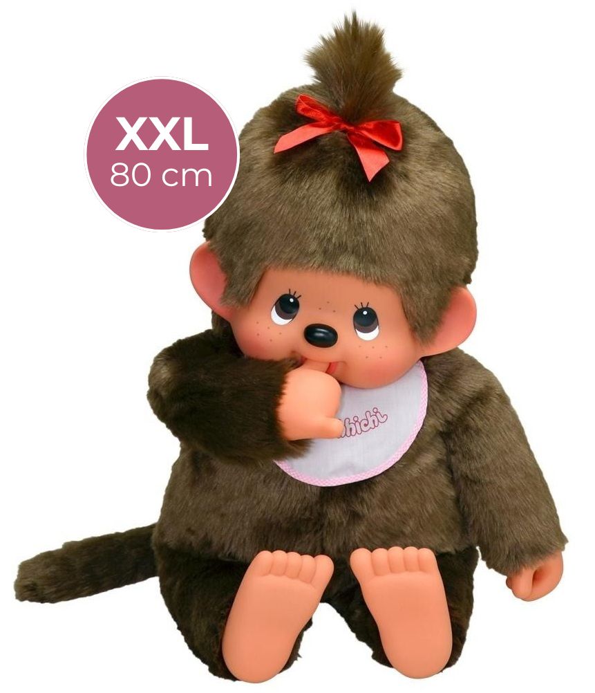 Monchhichi - Mädchen pink 80 cm