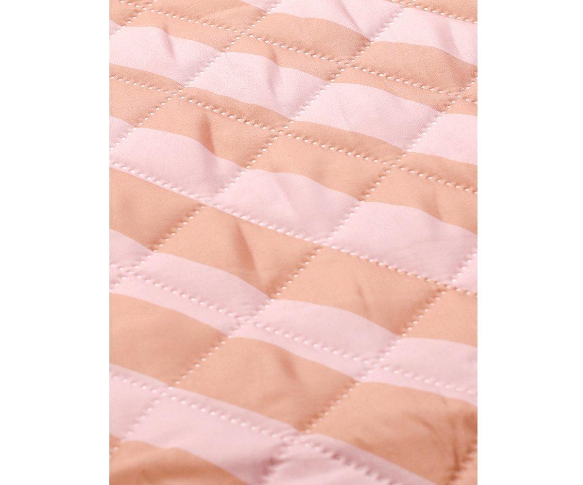 Monneka - Picknick-Decke Rosa gestreift