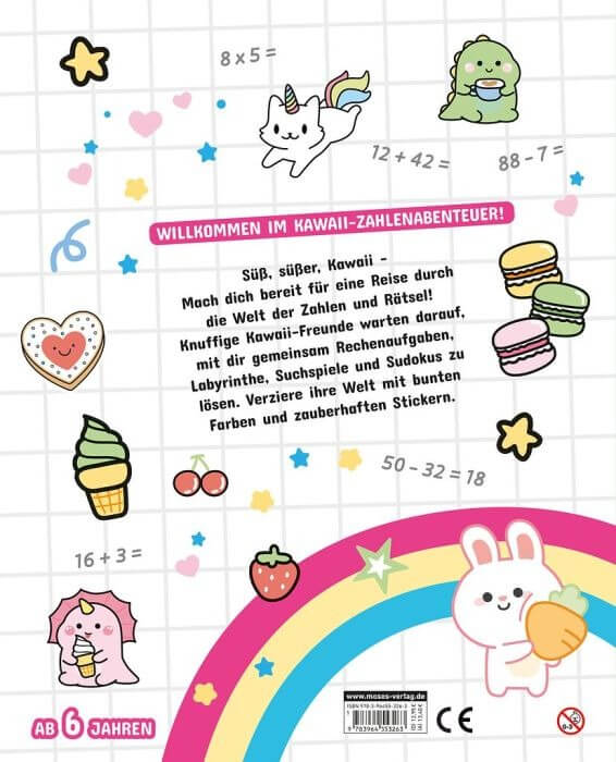 moses - KAWAII Niedlicher Zahlen- und Rechenspaß