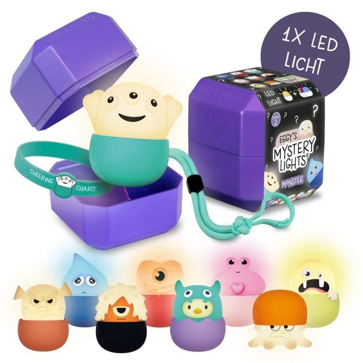 Mega Light - Mystery Lights: Mini Licht Monster in Blind Box
