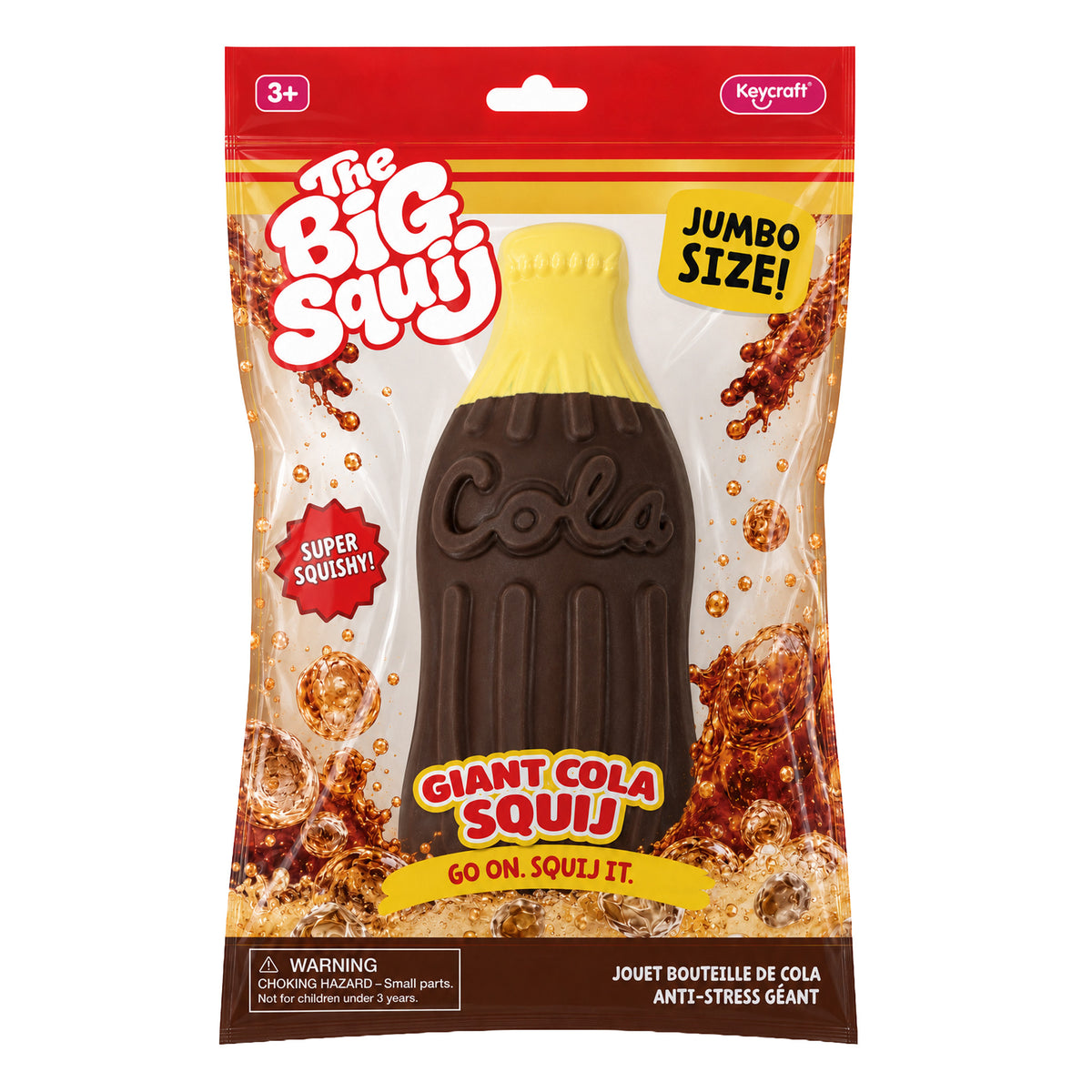 The Big Squij - Fidget: Jumbo Cola Flasche