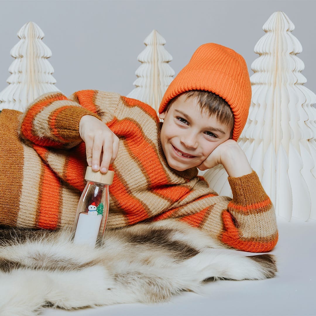PETIT BOUM - Sensorikspielzeug "Move Bottle Winter"