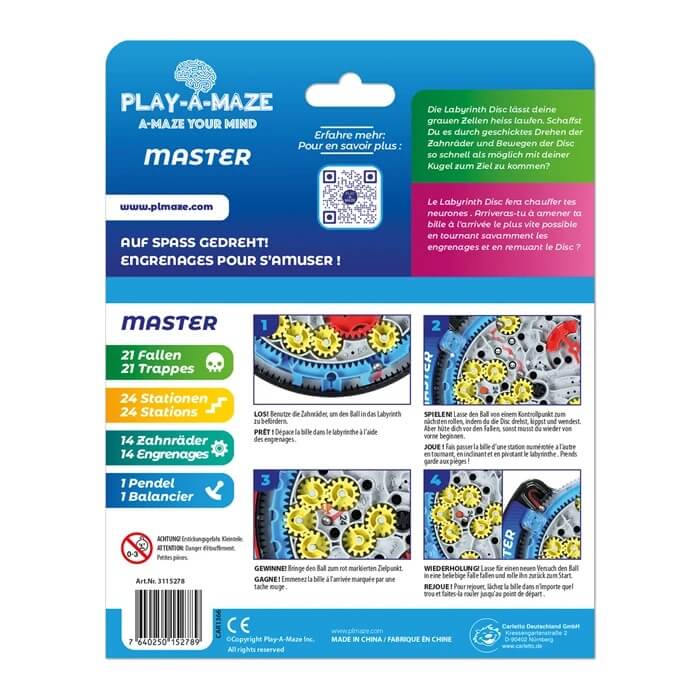 PLAY-A-Maze - Labyrinth: Travel Disc MASTER
