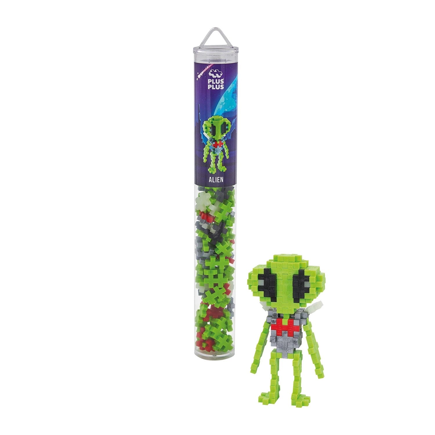 PLUS PLUS - Kreativ Bausteine 100 Stück Alien