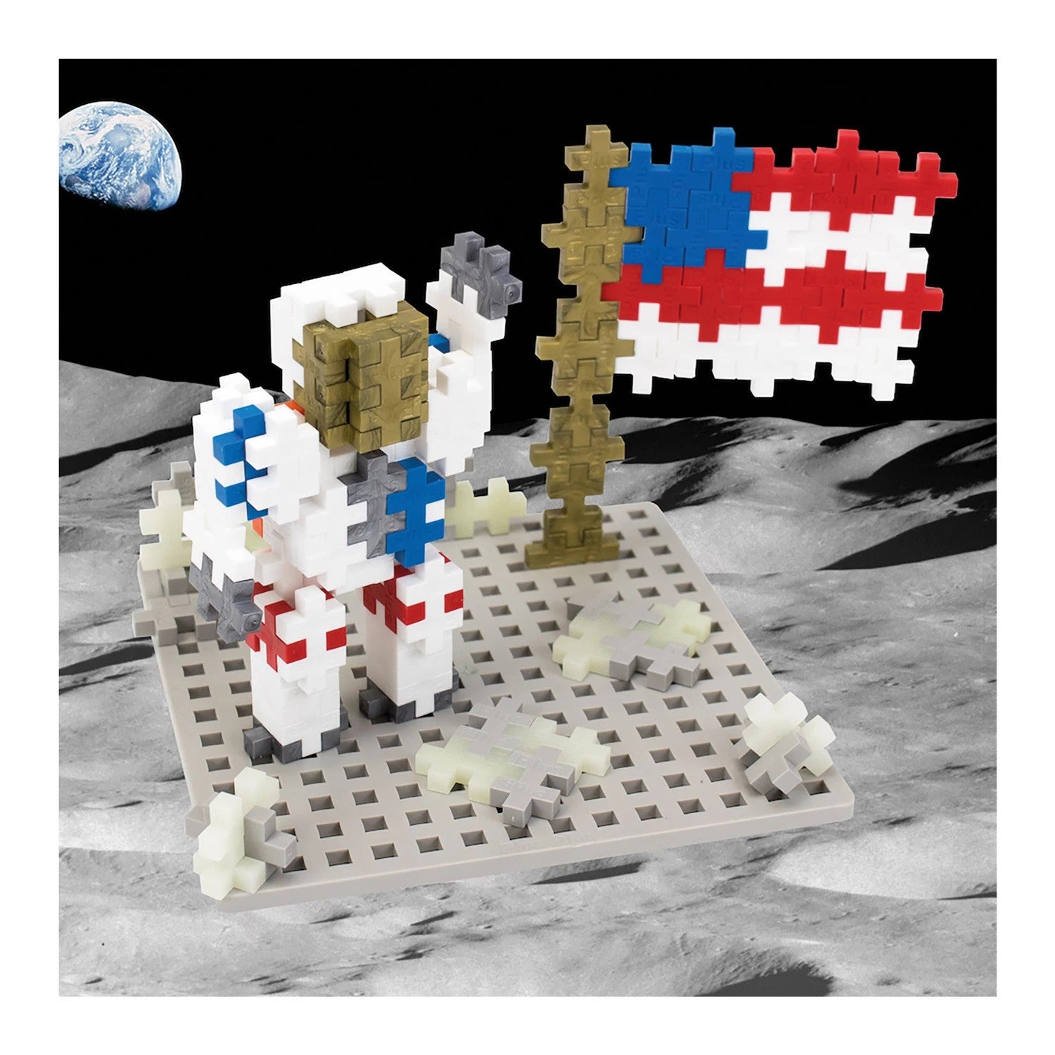 PLUS PLUS - Kreativ Bausteine 100 Stück Astronaut