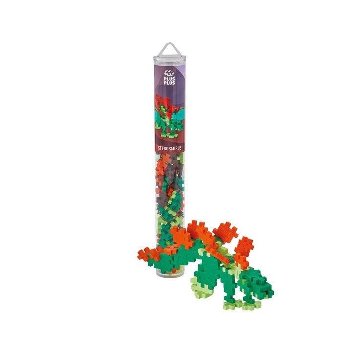 PLUS PLUS - Kreativ Bausteine 100 Stück Stegosaurus
