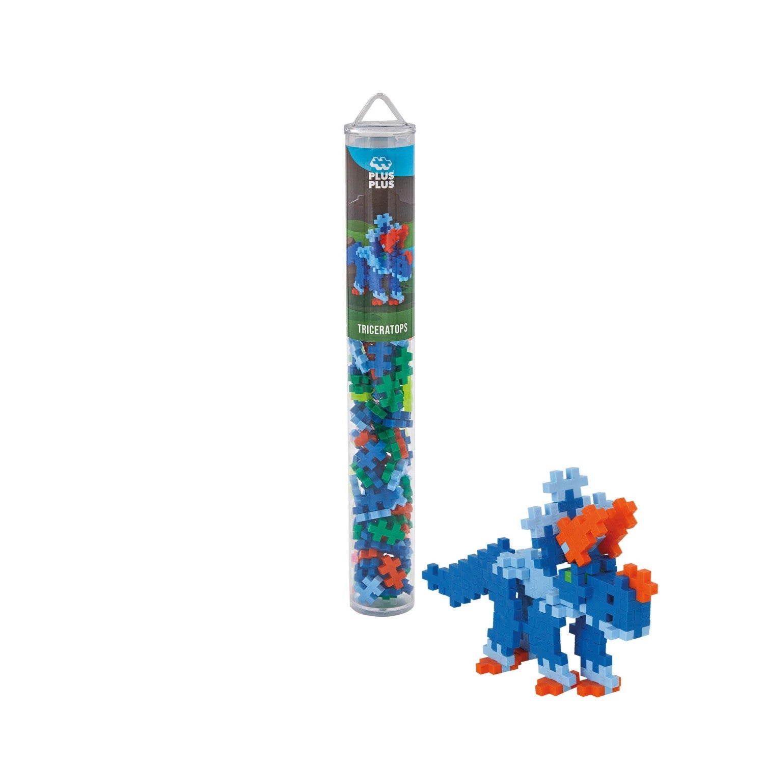 PLUS PLUS - Kreativ Bausteine 100 Stück Triceratops