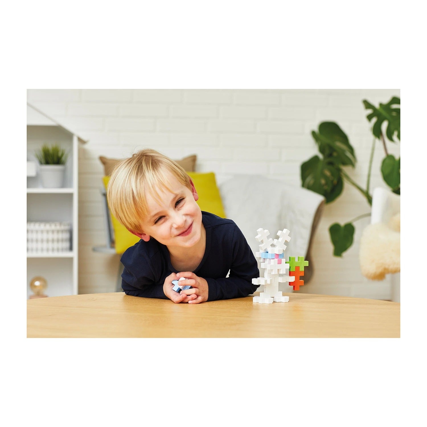 PLUS PLUS - Kreativ Bausteine 15 Stück BIG Hase