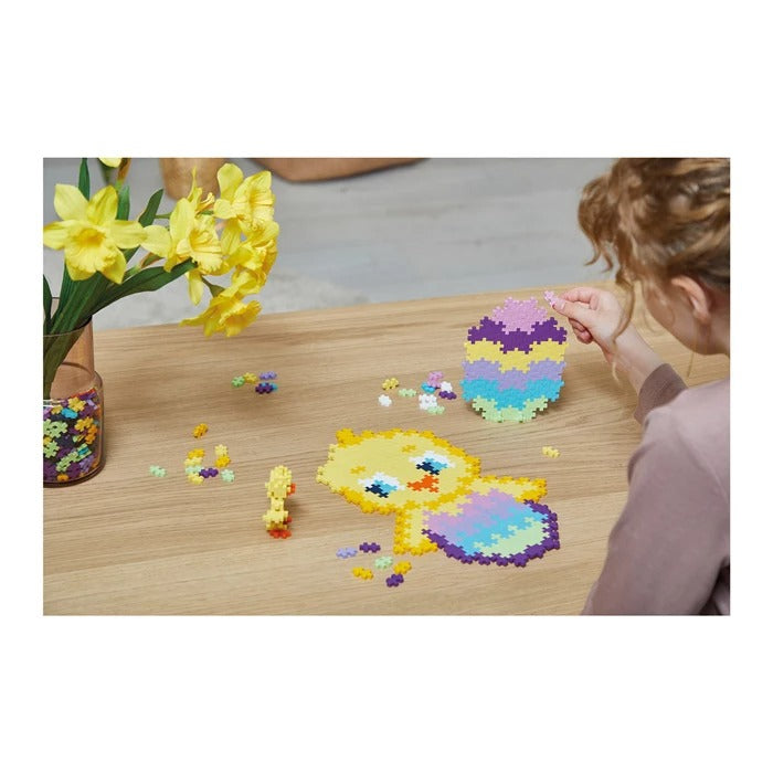 PLUS PLUS - Kreativ Bausteine  250 Stück Puzzle Küken