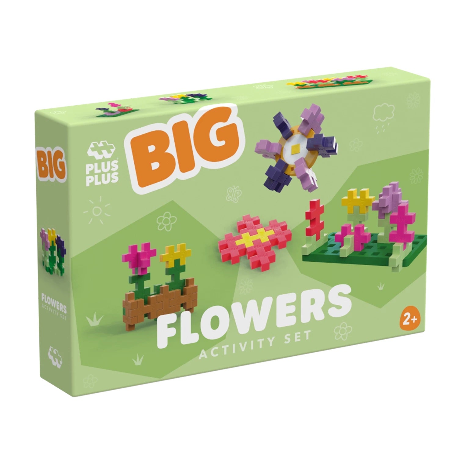 PLUS PLUS - Kreativ Bausteine 40 Stück BIG Blumengarten