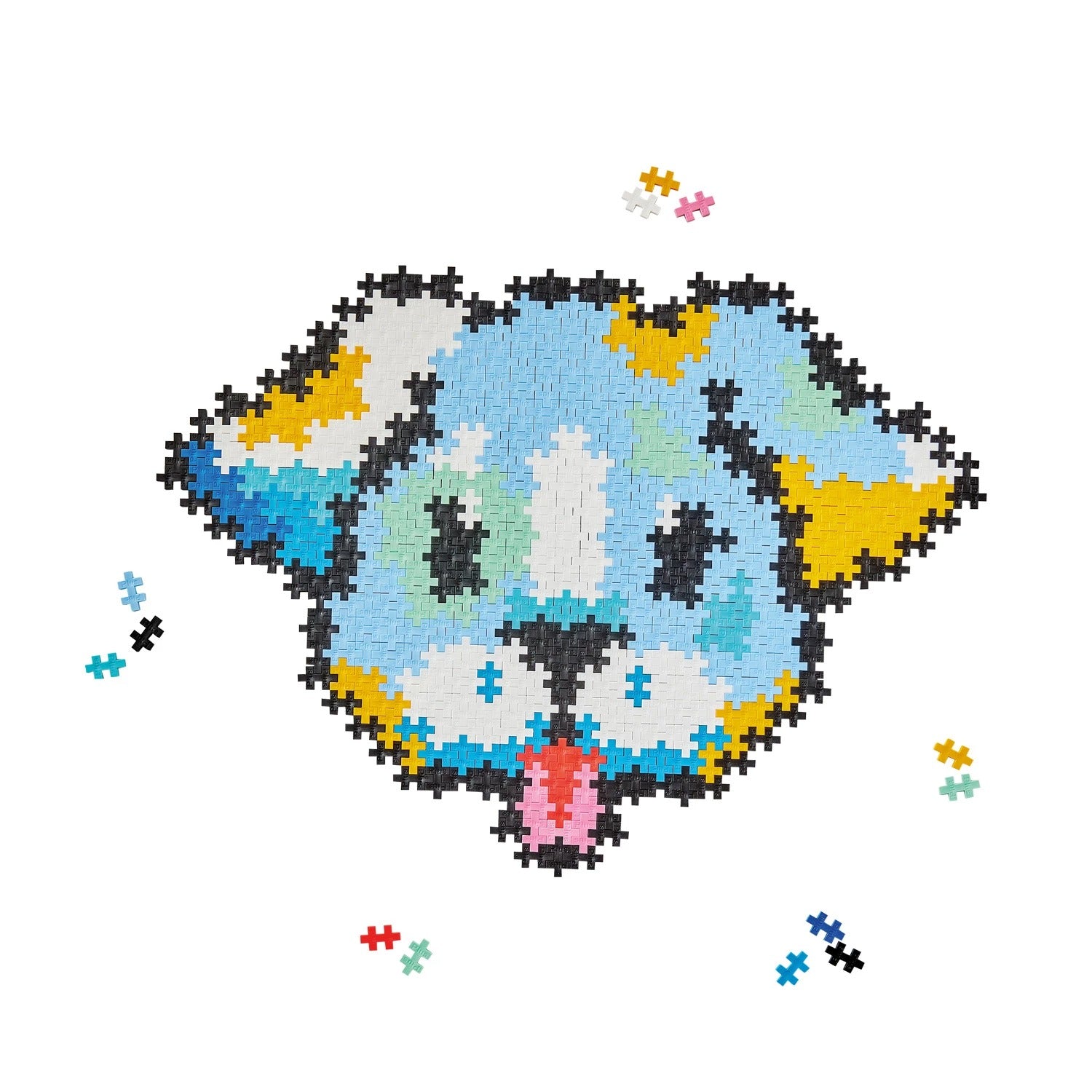 PLUS PLUS - Kreativ Bausteine 500 Stück Puzzle Hund