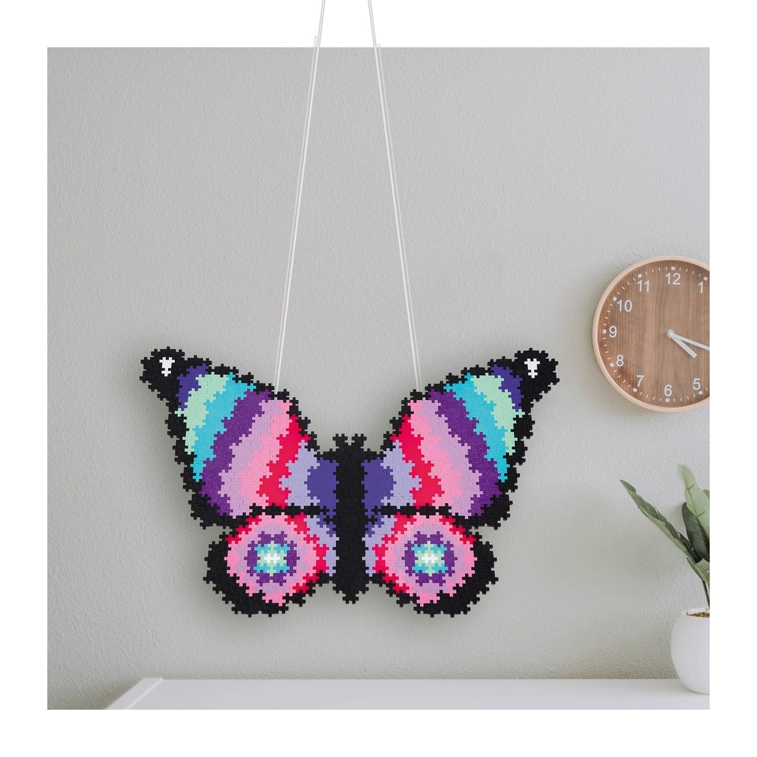 PLUS PLUS - Kreativ Bausteine 800 Stück Puzzle Schmetterling